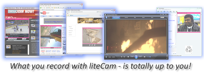 liteCam-record streaming movies on Windows Vista