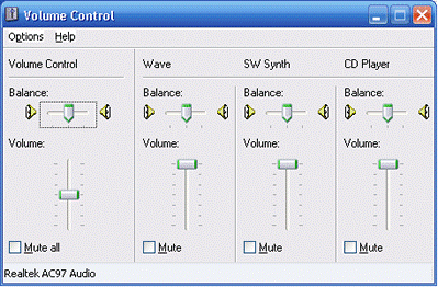 volume control